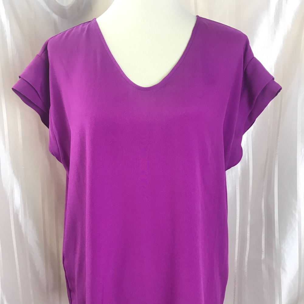 BCBG Purple Top